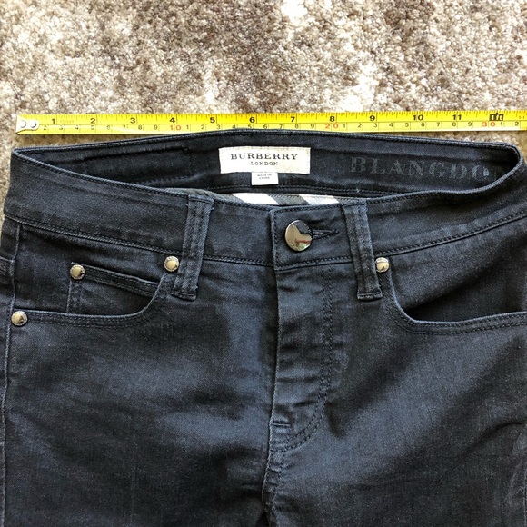 🎉HP🎉 Black Burberry Jeans - Picture 4 of 4